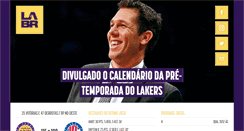 Desktop Screenshot of lakersbrasil.com